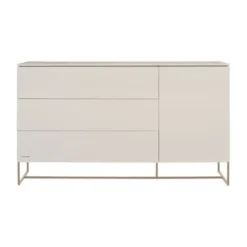 Kidsmill Intense II Commode XL - Oatmeal / Patinated Brass
