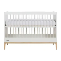 Kidsmill Intense II Ledikant - 70 x 140 cm - Wit / Eiken