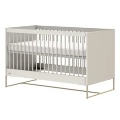 Kidsmill Intense II Ledikant 70 x 140 - Oatmeal / Patinated Brass