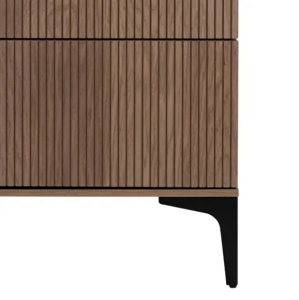 Kidsmill Levi Commode - Incl. Rechte Potenset - Walnoot