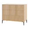 Kidsmill Levi Commode - Incl. Ronde Potenset - Eiken