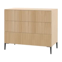 Kidsmill Levi Commode - Incl. Ronde Potenset - Eiken