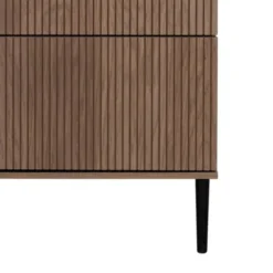 Kidsmill Levi Commode - Incl. Ronde Potenset - Walnoot