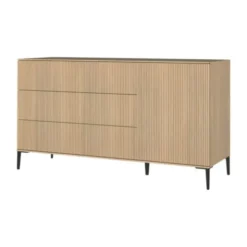 Kidsmill Levi Commode XL - Ronde Poot - Eiken