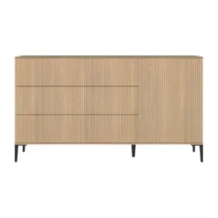 Kidsmill Levi Commode XL - Ronde Poot - Eiken