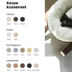 Kidsmill Newborn Kussen Kidsmill Up! Soft Elegance II - Thyme