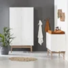 Kidsmill Noud Kledingkast 2-Deurs Wit