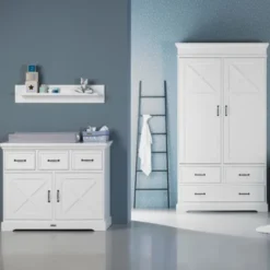 Kidsmill Savigno Commode Wit Met Kruis