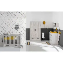 Kidsmill Sem Nautic Grijs Babybed Met Lade 70 x 140 cm