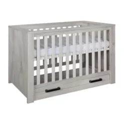 Kidsmill Sem Nautic Grijs Babybed Met Lade 70 x 140 cm