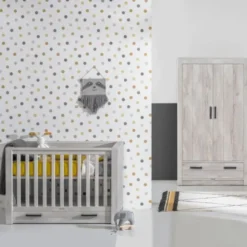 Kidsmill Sem Nautic Grijs Babybed Met Lade 70 x 140 cm