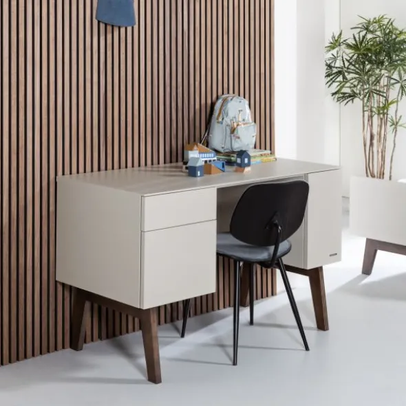 Kidsmill Sixties Bureau Oatmeal / Walnoot