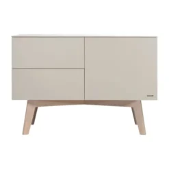Kidsmill Sixties Commode - Oatmeal / Eiken
