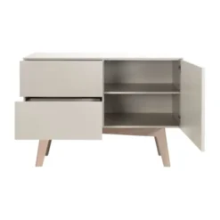 Kidsmill Sixties Commode - Oatmeal / Eiken