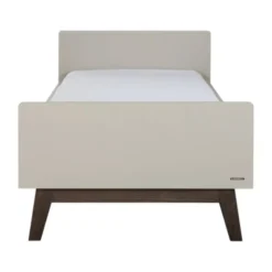 Kidsmill Sixties Kinderkamer Oatmeal / Walnoot | Bed 90 x 200 cm + Bureau
