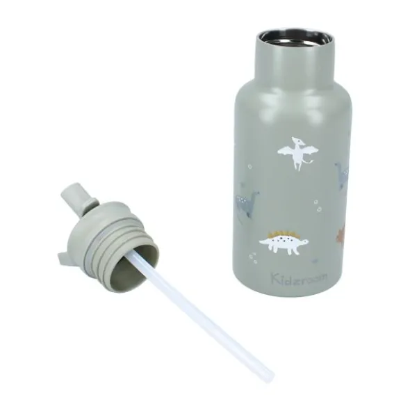 Kidzroom Drinkfles Small Talk - 350 ml - Green