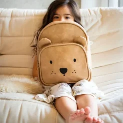 Kidzroom Porto Beary Excited Rugzak - Beige