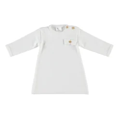 Klein Baby Jurkje - Mt. 50 - Natural White