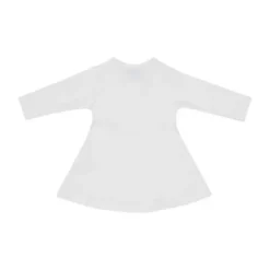 Klein Baby Jurk Rib - maat 50 - Natural White