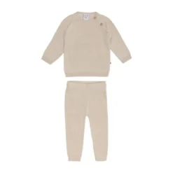Klein Baby Pakje – Knitted - Mt 50 – Beige Sand