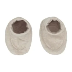 Klein Baby Slofjes – Beige Melange