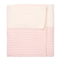 Koeka Amsterdam Wafel Wiegdeken - Maat 100 x 75 - Cotton Fleece - Candy