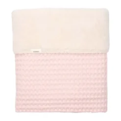 Koeka Oslo Wiegdeken - 100 x 75 - Wafel/Teddy - Candy