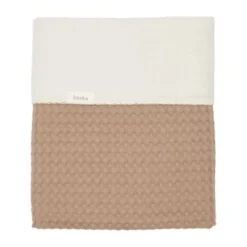 Koeka Wafel Amsterdam Wiegdeken - Cotton Fleece - Caffe