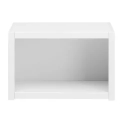 LIFETIME Boekenkast - Set van 3 - Wit - 1 Vak