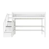 LifeTime Breeze Lage Hoogslaper – Trapkast – Luxe Lattenbodem