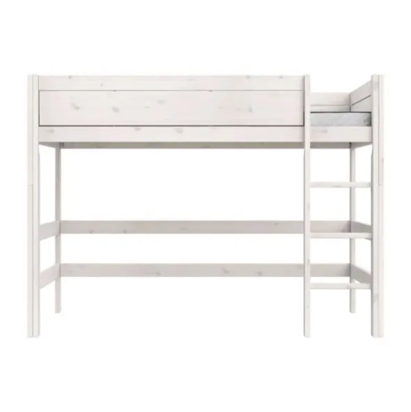 Life Time Hoogslaper Premium - White Wash - 152 cm - 120 cm