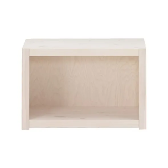 LIFETIME Kidsrooms Boekenkast 1-Vak Whitewash