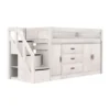 LIFETIME Kidsrooms Halfhoogslaper – All‑In‑One / Premium White Wash
