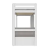 Lifetime Kidsrooms Hoogslaper - Elements Study & Relax - Wit