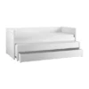 LIFETIME Kidsrooms Kajuitbed Met Logeerbed Wit Gelakt incl. Luxe Lattenbodem