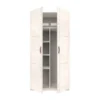 LIFETIME Kidsrooms Kledingkast 2-Deurs - Tussenwand - White Wash
