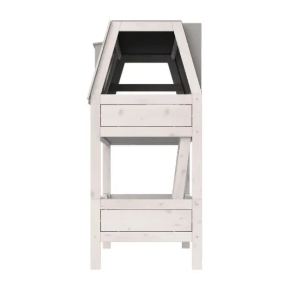 LIFETIME Kidsrooms My Hangout Huisbed - Premium Rolbodem - White Wash