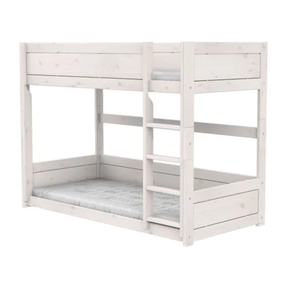 LIFETIME Kidsrooms Original Stapelbed Laag - White Wash
