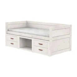 LIFETIME Kidsrooms Original Kajuitbed Met Opberging - White Wash