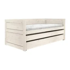 LIFETIME Kidsrooms Original Kajuitbed Met Logeerbed - White Wash