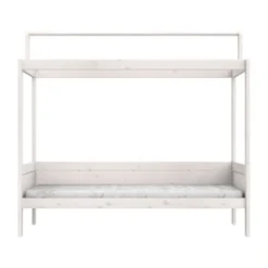LIFETIME Kidsrooms Original Bed + Dakframe - Premium Rolbodem - White Wash