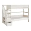 LIFETIME Kidsrooms Stapelbed Met Trapkast Whitewash