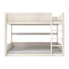 LifeTime Stapelbed – Laag – Luxe Lattenbodem – White-Wash