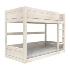 LifeTime Stapelbed – Laag – Rolbodem – White-Wash