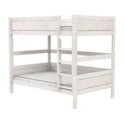 Life Time Stapelbed Premium - White Wash - 120 cm