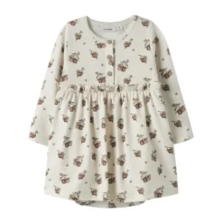 Lil Atelier Apple Midi Jurk - Mt. 56 - Turtledove