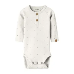 Lil' Atelier Coconut Milk Romper - Sleet Dot - Mt. 56