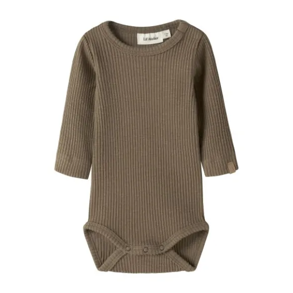 Lil Atelier Romper - Kangaroo - Mt. 56