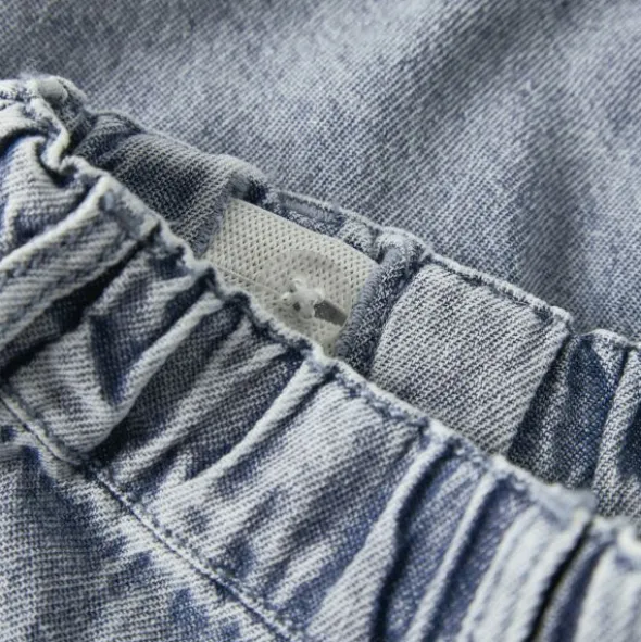 Lil' Atelier Spijkerbroekje - Maat 56 - Medium Blue