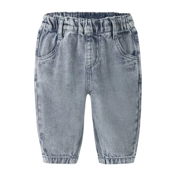 Lil' Atelier Spijkerbroekje - Maat 56 - Medium Blue